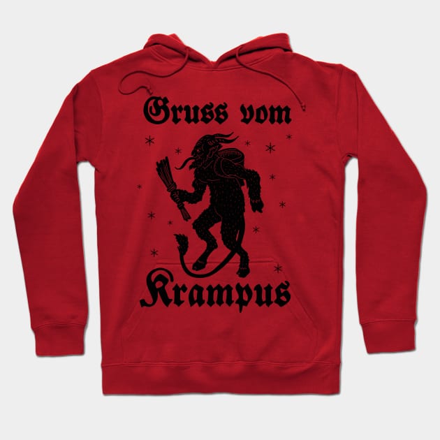 Krampus Hoodie by valentinahramov